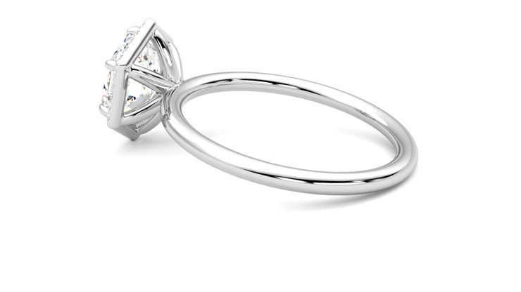 Taylor & Hart Dove Hexagonal Engagement Ring 360 degree image 19