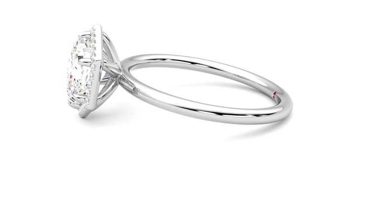 Taylor & Hart Dove Hexagonal Engagement Ring 360 degree image 21