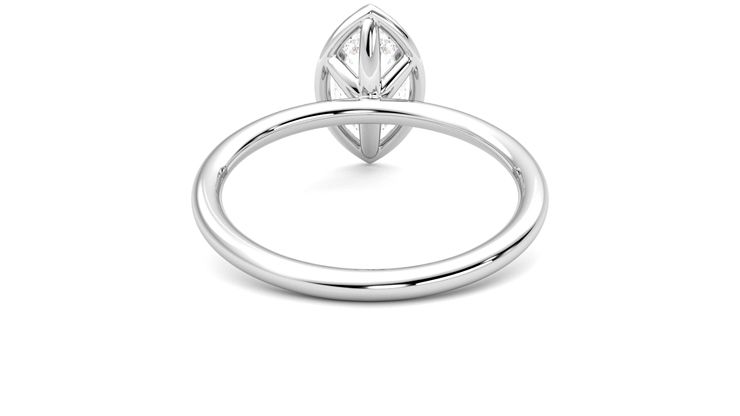 Taylor & Hart Dove Marquise Engagement Ring 360 degree image 15