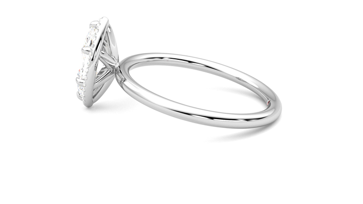 Taylor & Hart Dove Marquise Engagement Ring 360 degree image 20