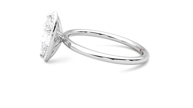 Taylor & Hart Dove Marquise Engagement Ring 360 degree image 21