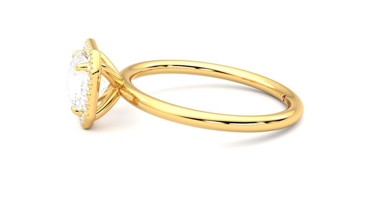Taylor & Hart Dove Asscher Engagement Ring 360 degree image 21
