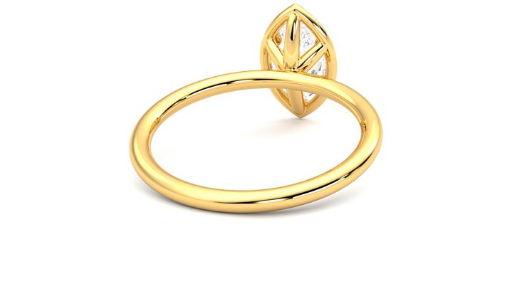 Taylor & Hart Dove Marquise Engagement Ring 360 degree image 14