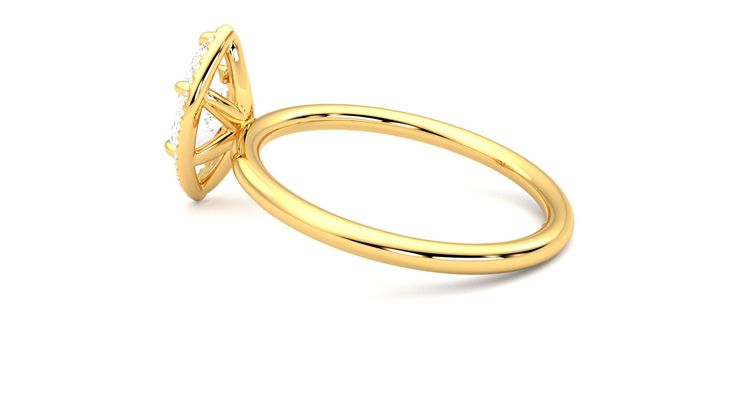 Taylor & Hart Dove Marquise Engagement Ring 360 degree image 19