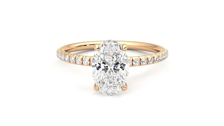Taylor & Hart Dulcet Oval Engagement Ring 360 detail 01