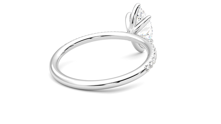 Taylor & Hart Dulcet Marquise Engagement Ring 360 degree image 13