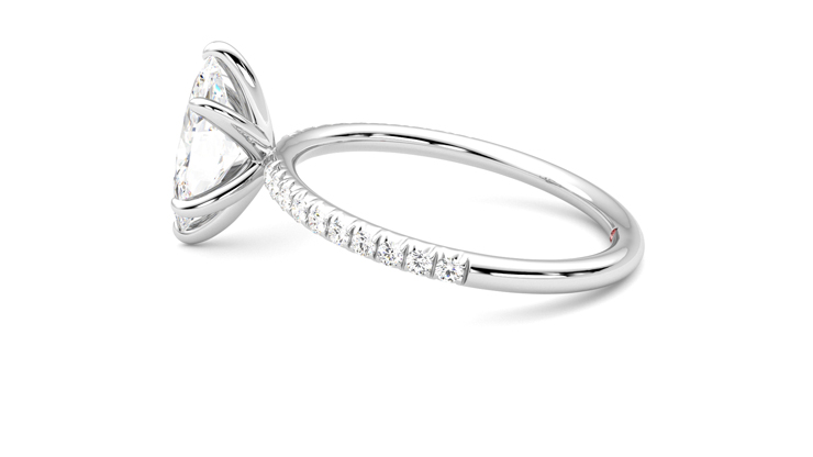 Taylor & Hart Dulcet Marquise Engagement Ring 360 degree image 20