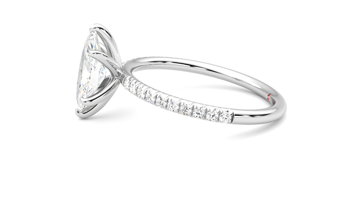 Taylor & Hart Dulcet Marquise Engagement Ring 360 degree image 21