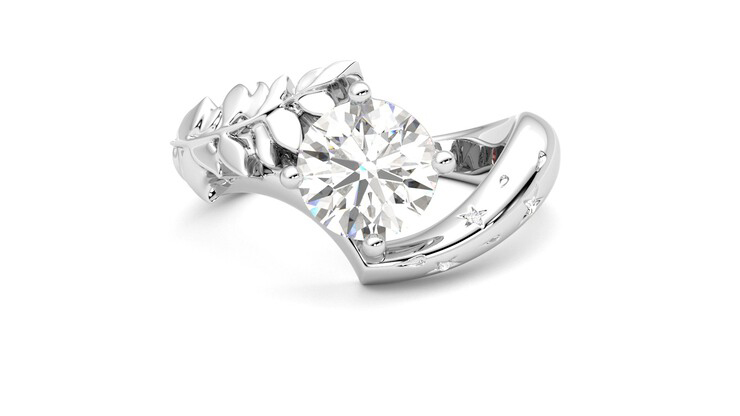 Solitaire ring for on sale her