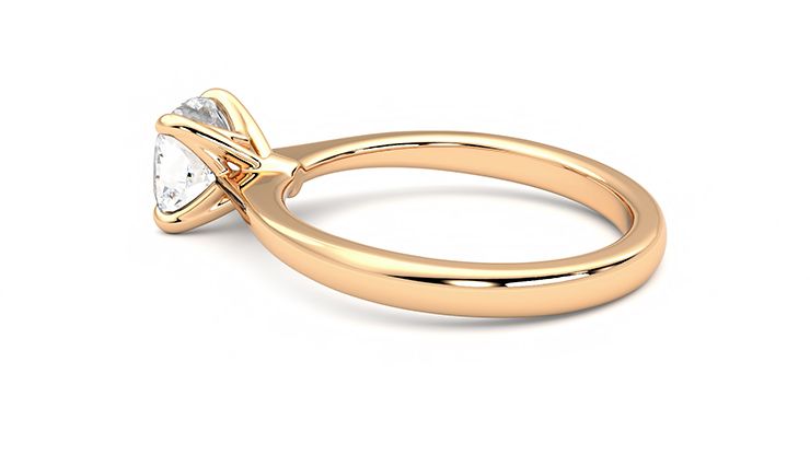 Taylor & Hart Elysium Cushion Engagement Ring 360 degree image 19