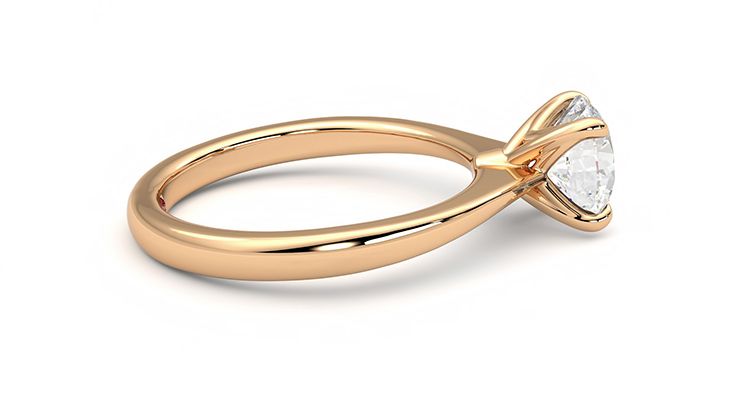 Taylor & Hart Elysium Round Engagement Ring 360 degree image 10
