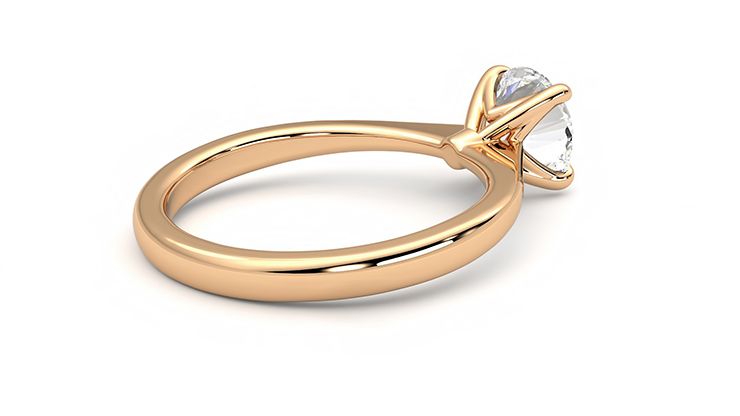 Taylor & Hart Elysium Round Engagement Ring 360 degree image 12