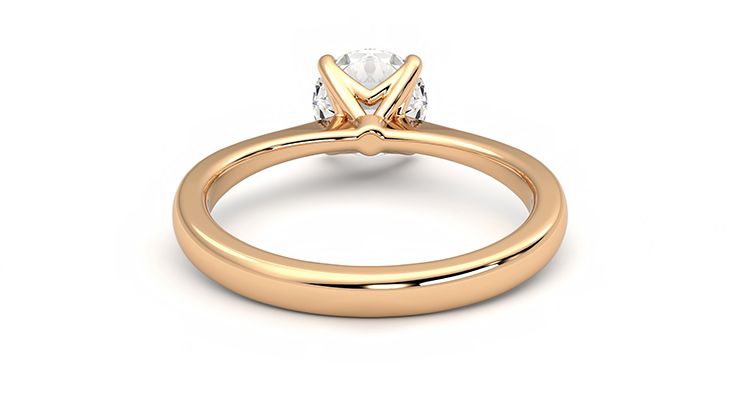 Taylor & Hart Elysium Round Engagement Ring 360 degree image 15