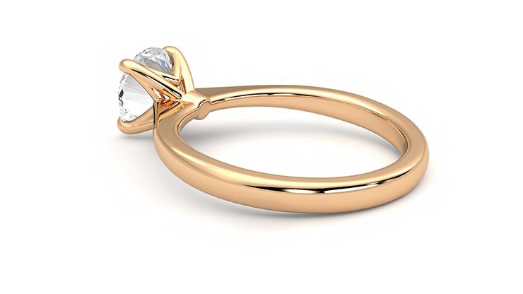 Taylor & Hart Elysium Round Engagement Ring 360 degree image 18