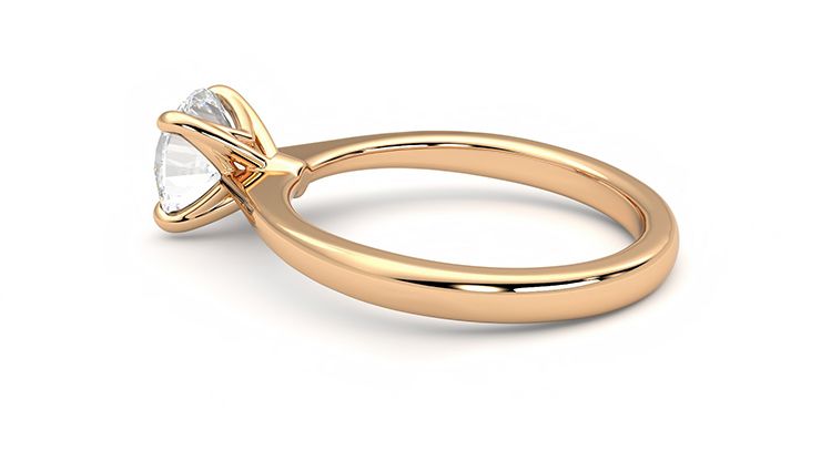 Taylor & Hart Elysium Round Engagement Ring 360 degree image 19