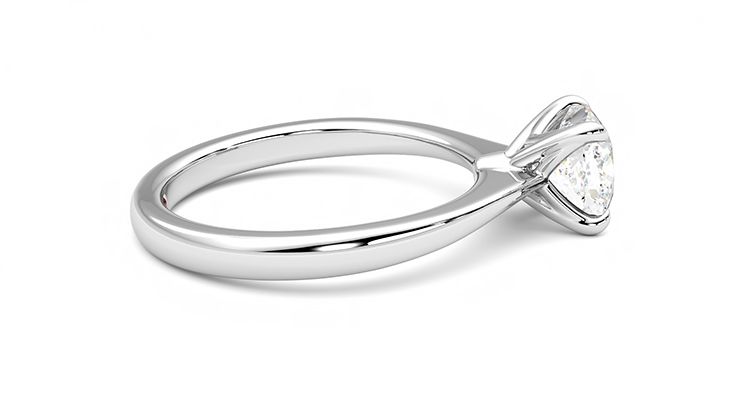 Taylor & Hart Elysium Cushion Engagement Ring 360 degree image 10