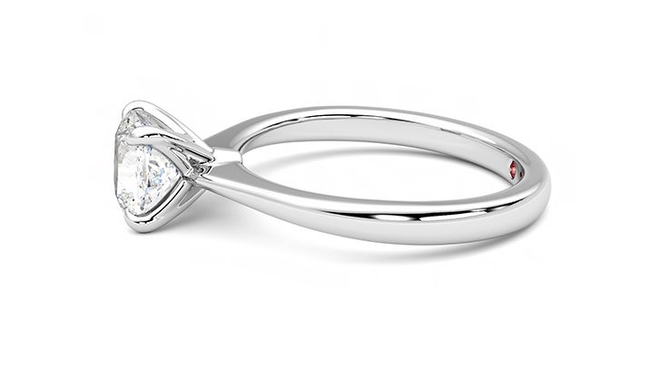 Taylor & Hart Elysium Cushion Engagement Ring 360 degree image 21