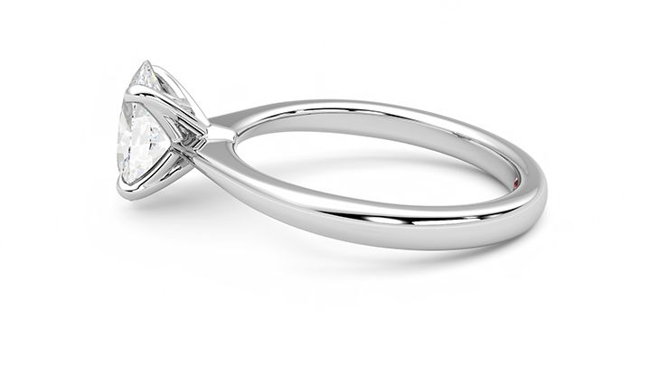 Taylor & Hart Elysium Oval Engagement Ring 360 degree image 20