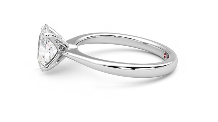 Taylor & Hart Elysium Oval Engagement Ring 360 degree image 21