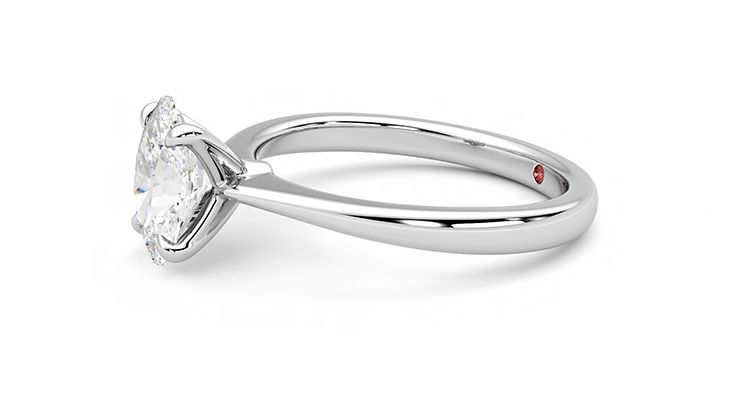 Taylor & Hart Elysium Oval Engagement Ring 360 degree image 22