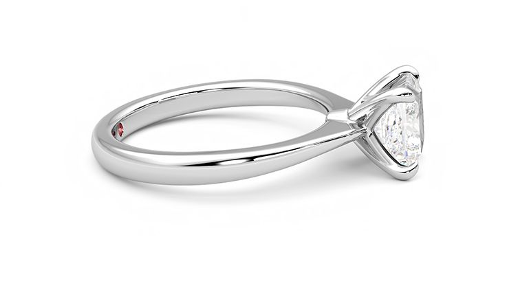 Taylor & Hart Elysium Princess Engagement Ring 360 degree image 8