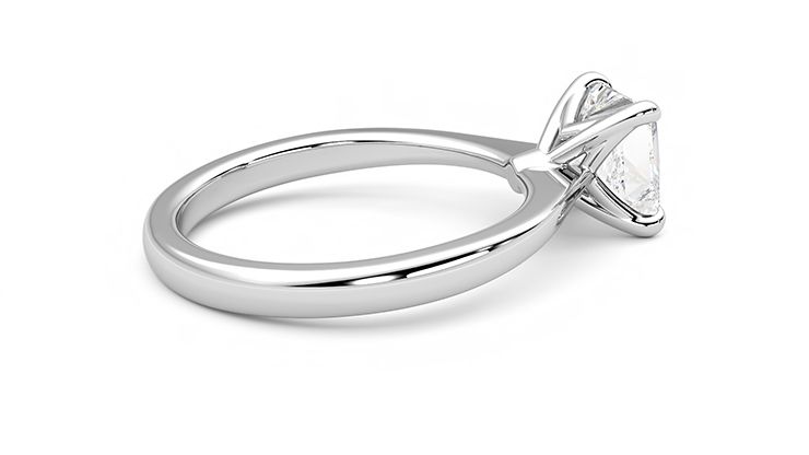 Taylor & Hart Elysium Princess Engagement Ring 360 degree image 10