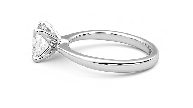 Taylor & Hart Elysium Princess Engagement Ring 360 degree image 19