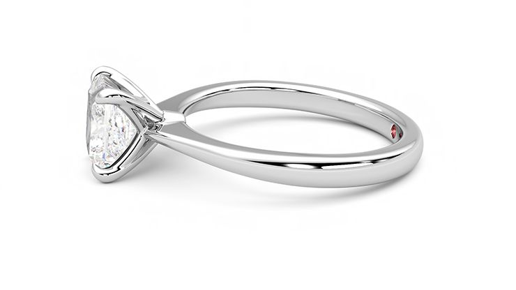 Taylor & Hart Elysium Princess Engagement Ring 360 degree image 20