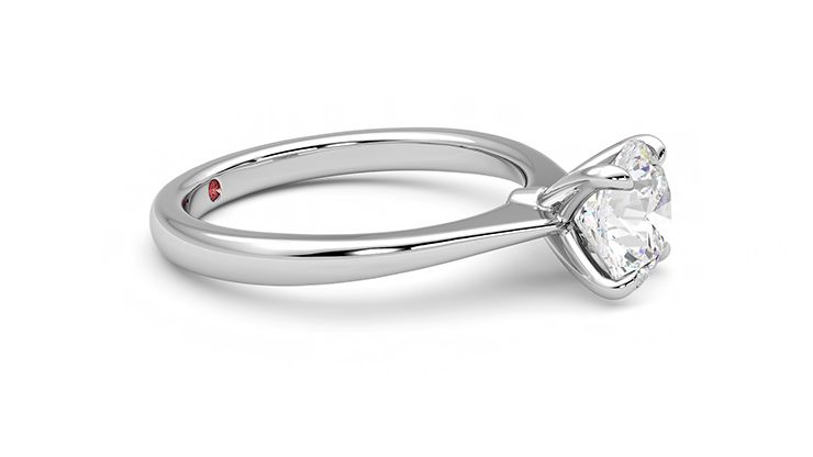 Taylor & Hart Elysium Round Engagement Ring 360 degree image 8