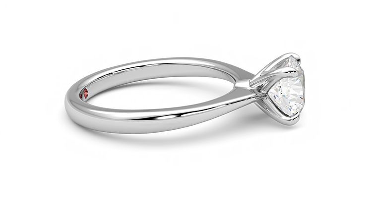 Taylor & Hart Elysium Round Engagement Ring 360 degree image 9