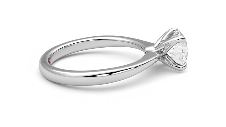 Taylor & Hart Elysium Round Engagement Ring 360 degree image 10