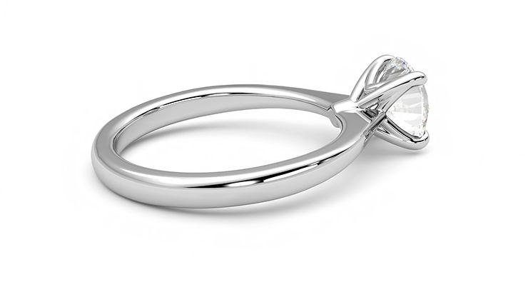 Taylor & Hart Elysium Round Engagement Ring 360 degree image 11