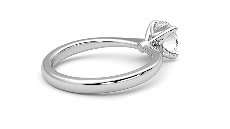 Taylor & Hart Elysium Round Engagement Ring 360 degree image 12