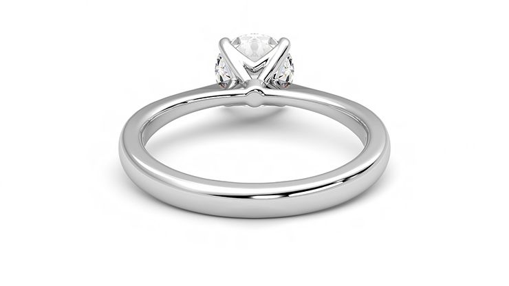 Taylor & Hart Elysium Round Engagement Ring 360 degree image 15