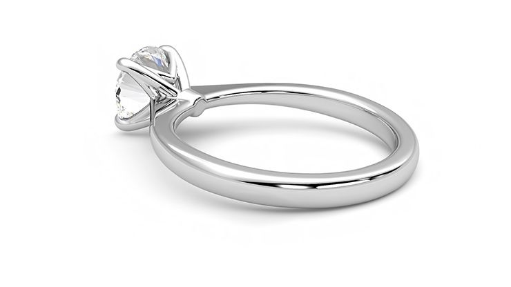 Taylor & Hart Elysium Round Engagement Ring 360 degree image 18