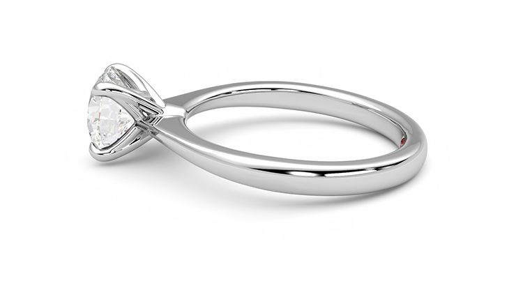 Taylor & Hart Elysium Round Engagement Ring 360 degree image 20