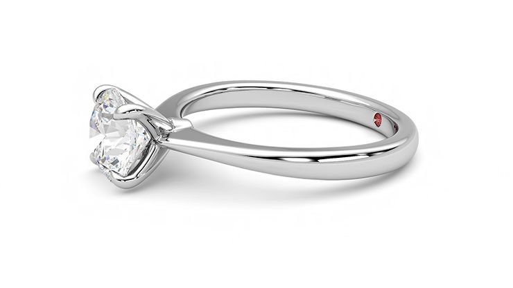 Taylor & Hart Elysium Round Engagement Ring 360 degree image 22