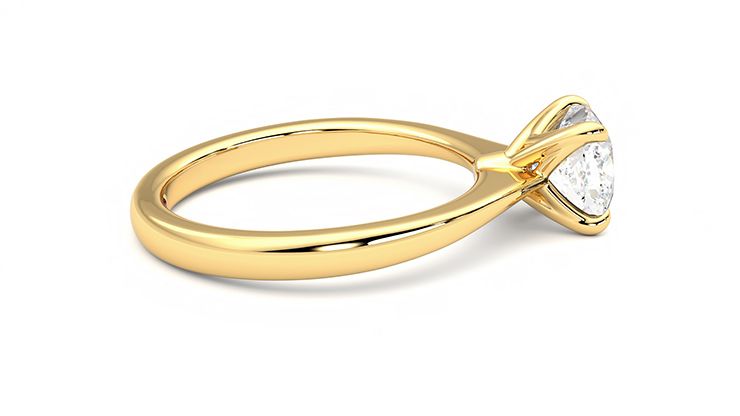 Taylor & Hart Elysium Cushion Engagement Ring 360 degree image 10