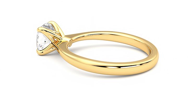 Taylor & Hart Elysium Cushion Engagement Ring 360 degree image 19