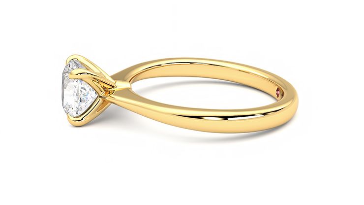 Taylor & Hart Elysium Cushion Engagement Ring 360 degree image 21