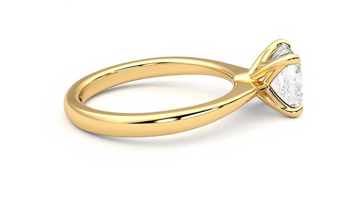 Taylor & Hart Elysium Princess Engagement Ring 360 degree image 9