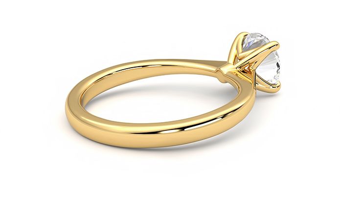Taylor & Hart Elysium Round Engagement Ring 360 degree image 12
