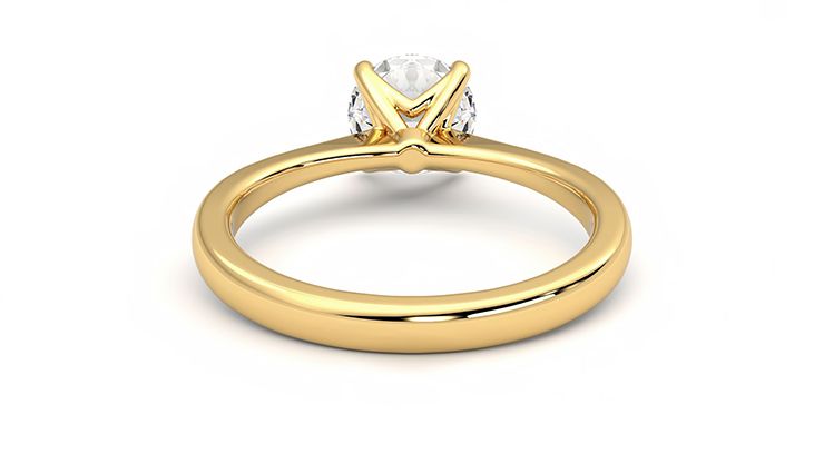 Taylor & Hart Elysium Round Engagement Ring 360 degree image 15