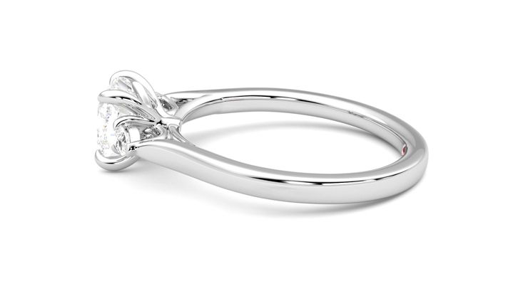 Taylor & Hart Faith Cushion Engagement Ring 360 degree image 20