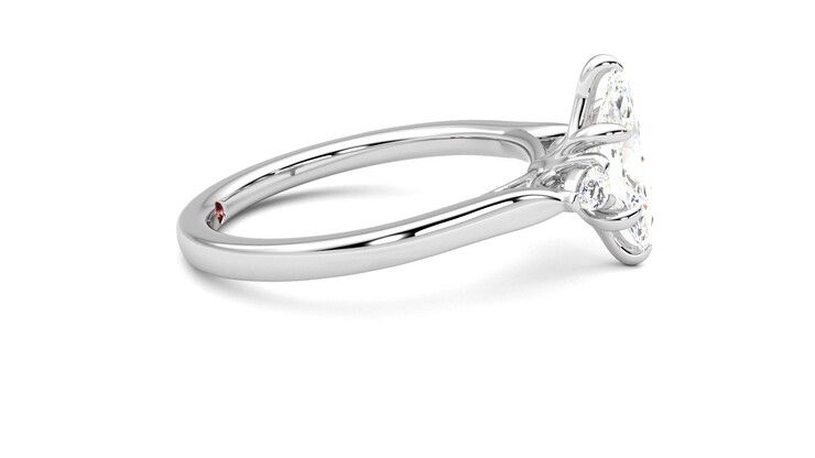 Taylor & Hart Faith Marquise Engagement Ring 360 degree image 9