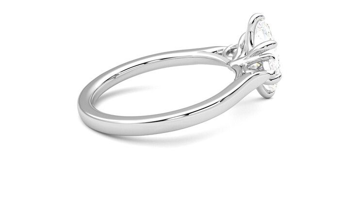 Taylor & Hart Faith Marquise Engagement Ring 360 degree image 11