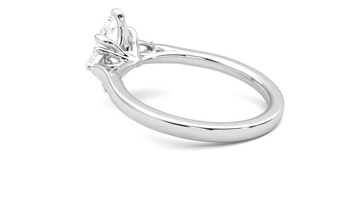 Taylor & Hart Faith Marquise Engagement Ring 360 degree image 18