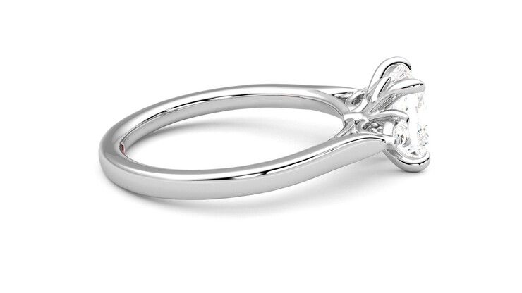 Taylor & Hart Faith Princess Engagement Ring 360 degree image 10