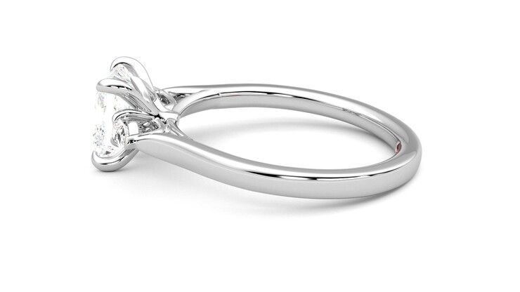 Taylor & Hart Faith Princess Engagement Ring 360 degree image 20