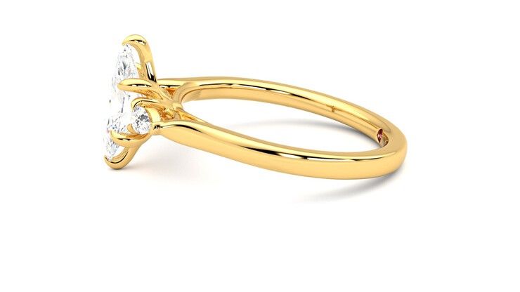 Taylor & Hart Faith Marquise Engagement Ring 360 degree image 21